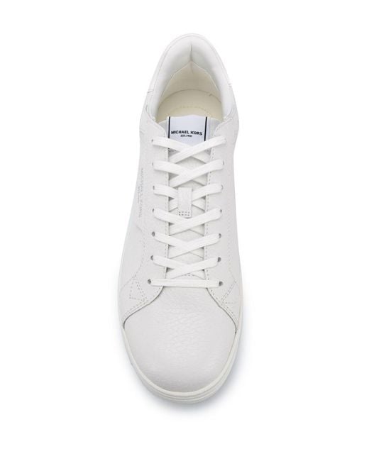 Michael Kors White Keating Sneakers for men