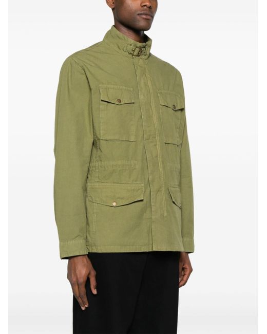 Barbour Green Tourer Cotton Jacket for men