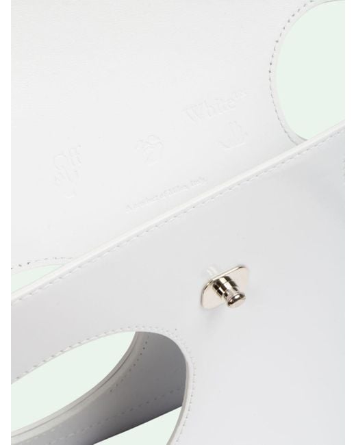 Off-White c/o Virgil Abloh Jitney 2.8 Meteor Bag in White | Lyst