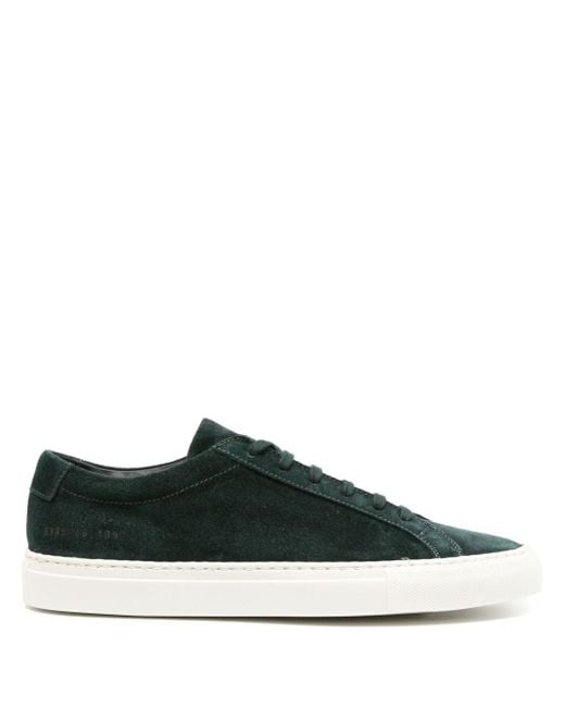 Common Projects Black Round-toe Lace-up Sneakers for men
