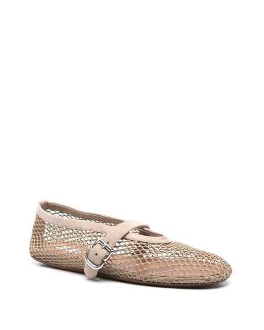 Alaïa Natural Ballet Flats