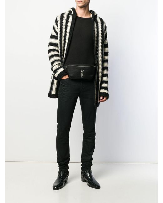 ysl leather belt bag