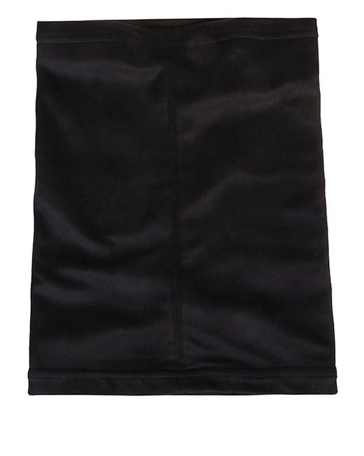 Balenciaga Black Branded Scarf for men