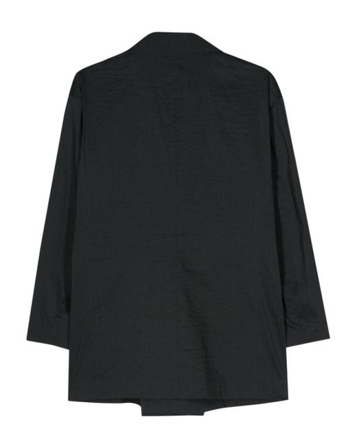 Issey Miyake Black Shaped Membrane Jacket