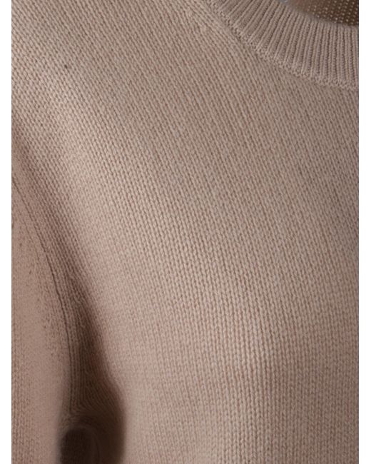 Allude Natural Cashmere Sweater