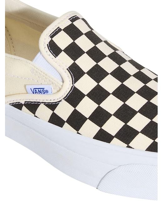 Vans White Sneaker Reissue 98 Checkboard for men