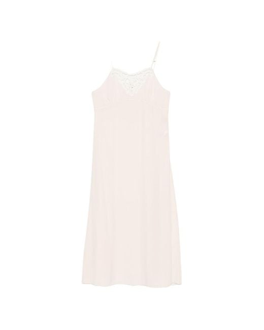 Chloé White Silk Dress