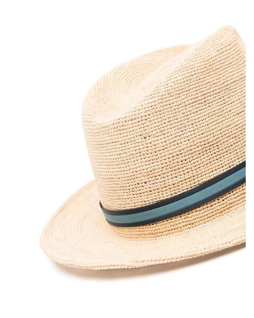 Borsalino Natural Argentina Straw Panama Hat for men