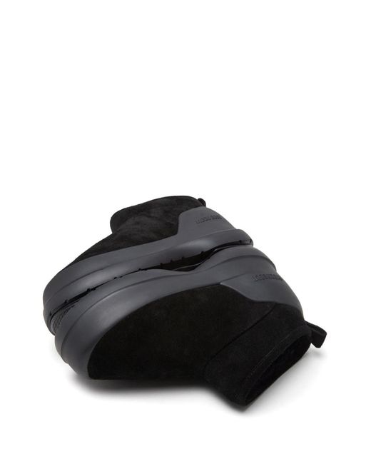 Moon Boot Black Luna Low Snow Boots for men