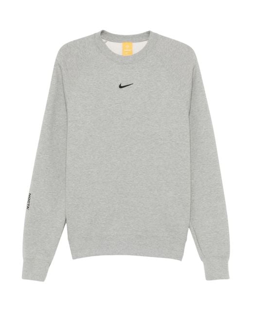 Nike X NOCTA Gray Crewneck Sweatshirt for men