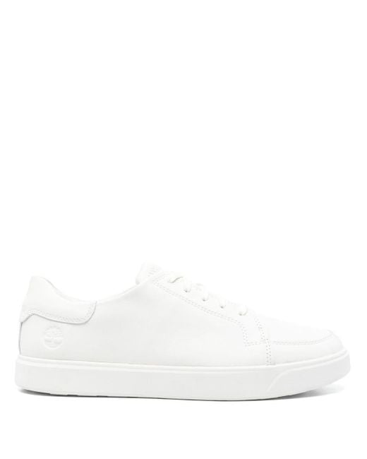 Timberland White Emerson Street Low Lace-Up Trainer for men
