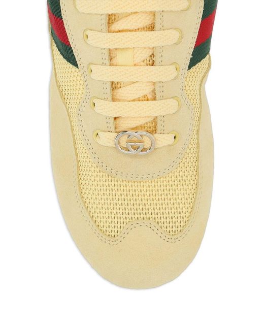 Gucci Metallic Shift Sneakers