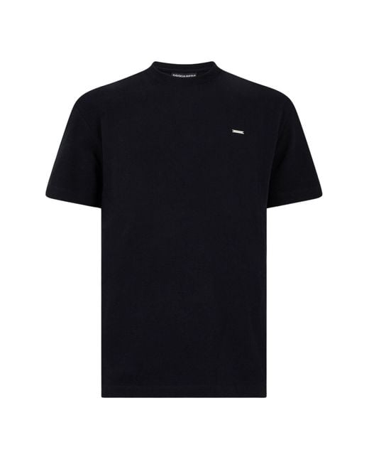DSquared² Black Logo T-Shirt for men