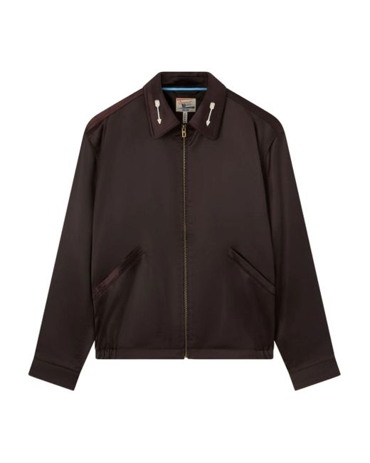 Champion Black Archieve Rodeo Embroidered Jacket for men