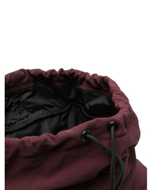Emporio Armani Red Nylon Backpack for men