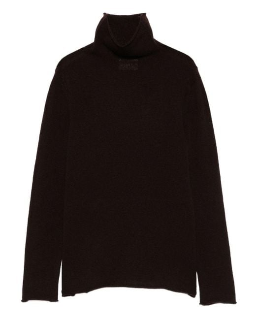 Be You Black Cashmere Turtle-Neck Sweater