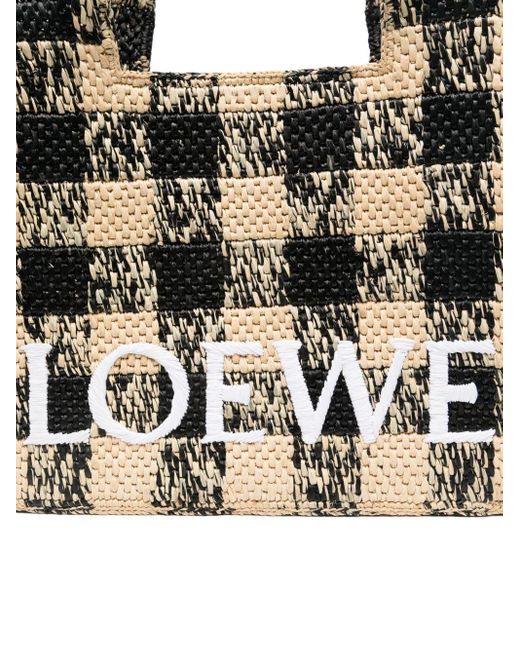 Borsa Loewe Font Grande di Loewe in Black