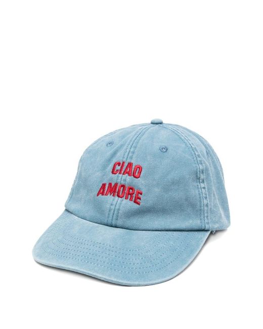 Giada Benincasa Blue Hello Love Hat