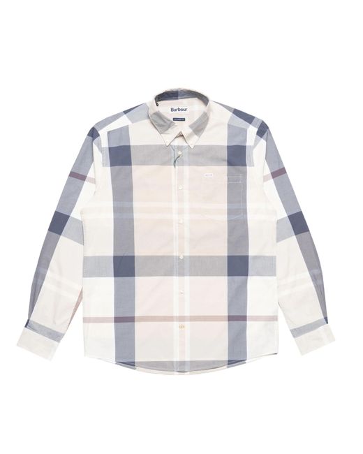 Barbour White Harris Shirt for men