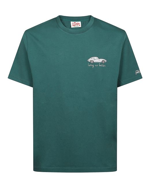 Mc2 Saint Barth Green King Of The Grill T-Shirt for men