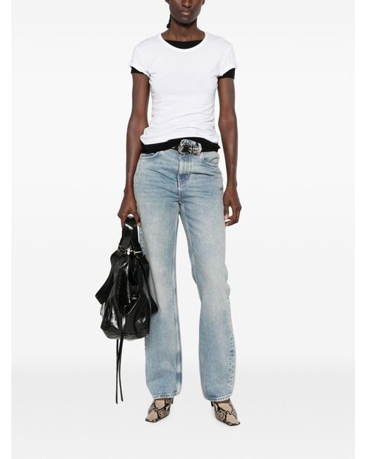 Golden Goose Deluxe Brand Blue Denim Cotton Jeans