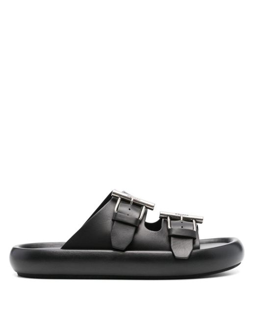 Ciabatta di Alexander McQueen in Black da Uomo