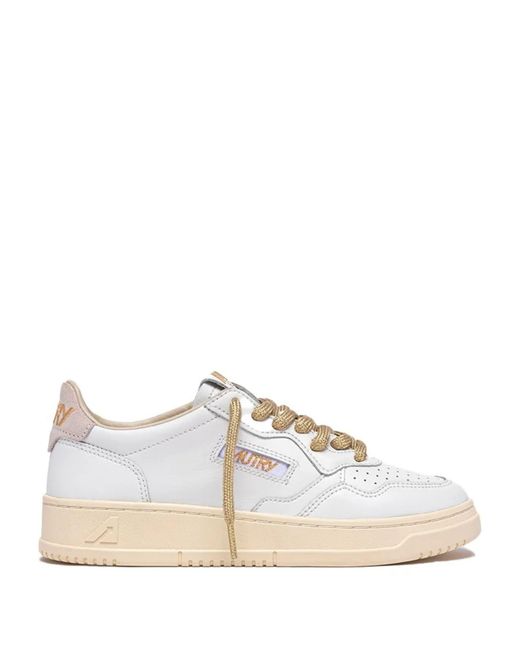 Autry White Sneaker Medalist Aulw Sw01