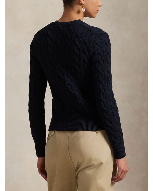 Polo Ralph Lauren Blue Ralph Lauren Crewneck Cardigan