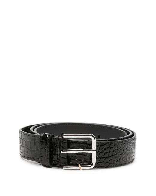 Frankie Shop Black Toni Leather Belt