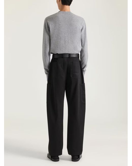 Givenchy Black Cargo Trousers for men