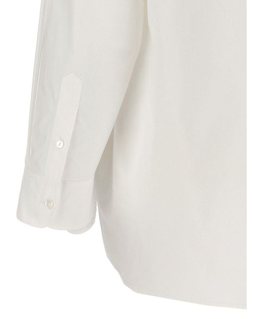 The Row White Sisilia Cotton Shirt