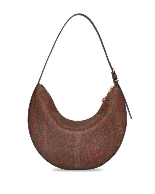 Etro Brown Medium Hobo Bag