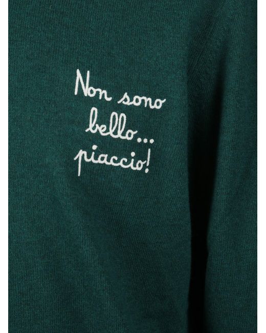 Mc2 Saint Barth Green Heron Sweatshirt for men