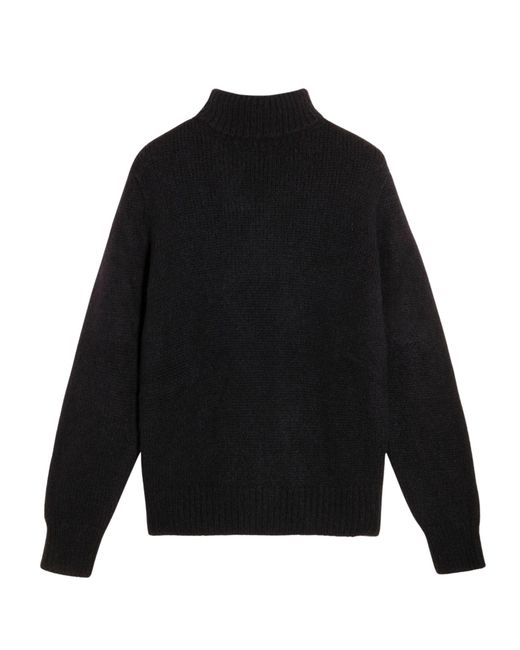Doppiaa Black Turtle Neck Amintore for men