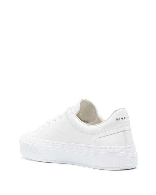 Sneaker City Sport In Pelle di Givenchy in White