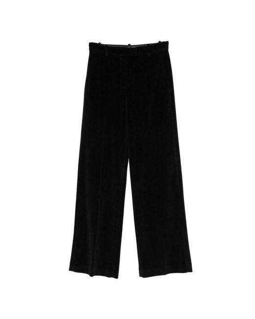 Circolo 1901 Black Cotton Trousers