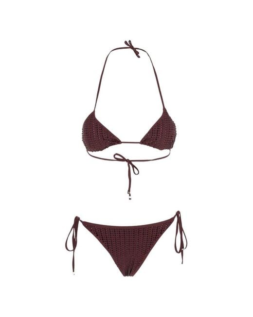 VENUJA White Triangle Bikini Set