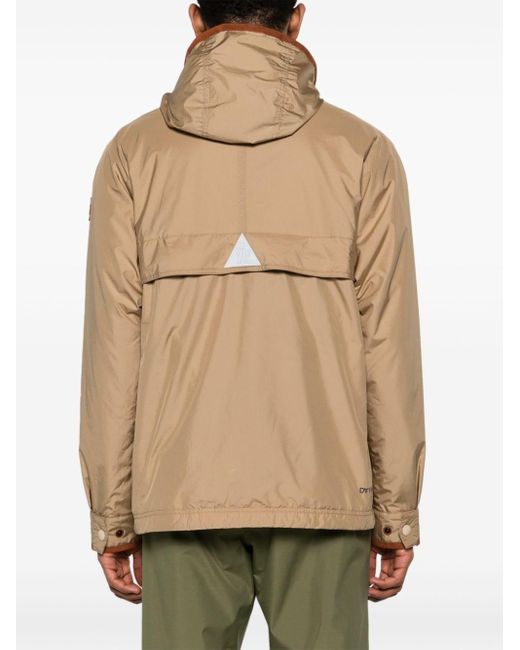 Rutor hooded padded jacket di 3 MONCLER GRENOBLE in Natural da Uomo