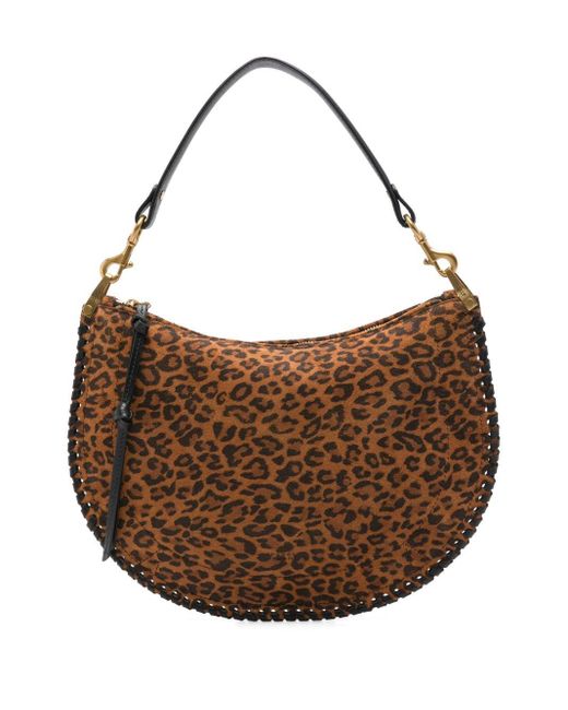 Isabel Marant Brown Oskan Soft Shoulder Bag