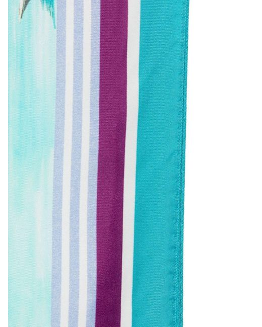 Forte_forte Blue Lake Como Print Foulard