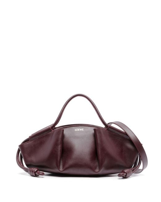 Loewe Purple Paseo Small Handbag