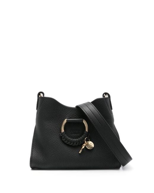 SEE BY CHLOÉ - Borsa A Tracolla Joan In Pelle di See By Chloé in Black