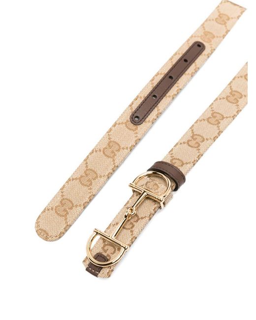 Gucci White Horsebit Reversible Belt