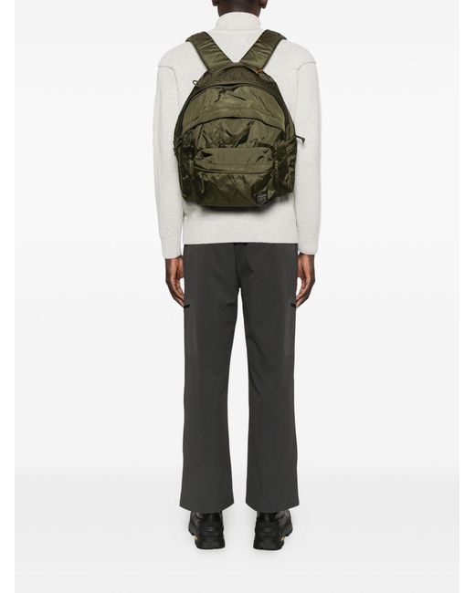 Porter-Yoshida and Co Green Double Pack Daypack Small Backpack for men