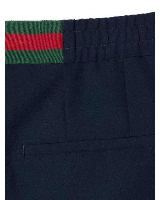 Gucci Blue Trousers for men