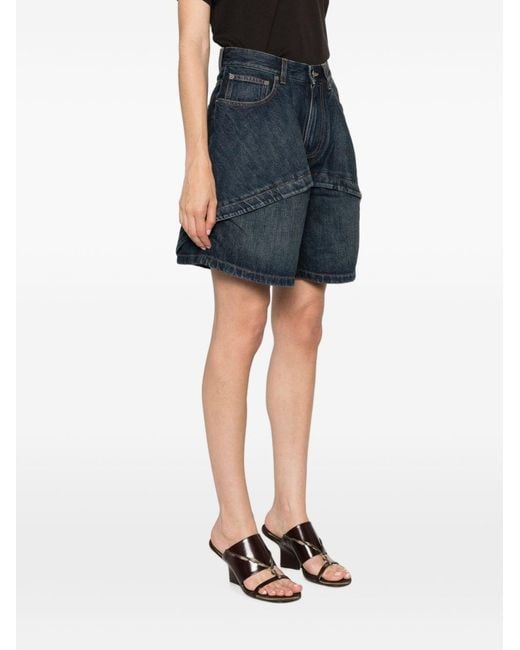 Loewe Blue Denim Cotton Shorts