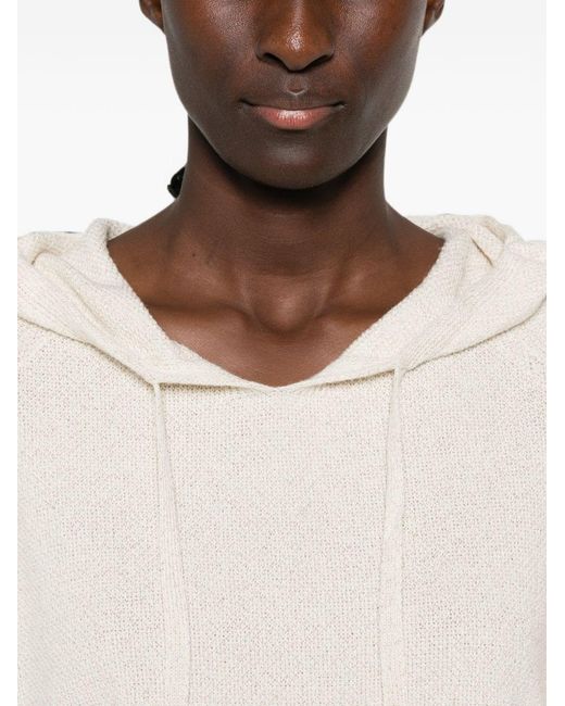 Fabiana Filippi White Wool Blend Sweater