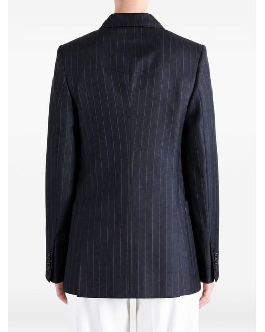 Givenchy Blue Wool Double-Breasted Jacket