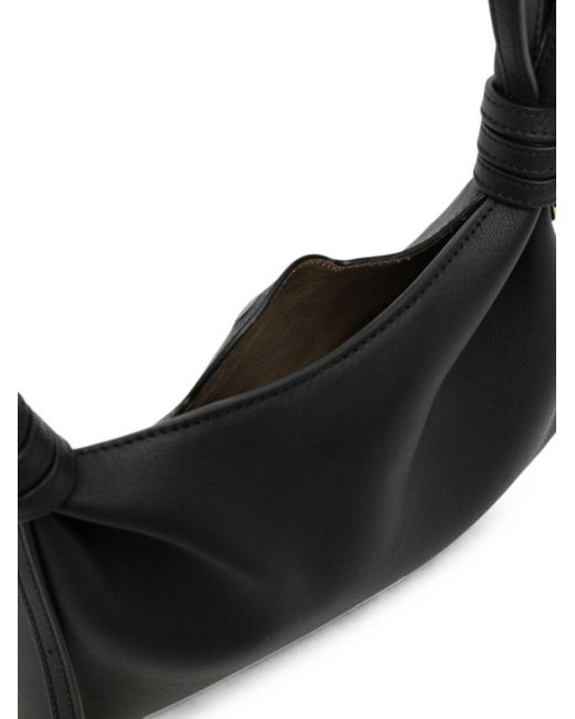 Loewe Black Scarf Mini Leather Shoulder Bag
