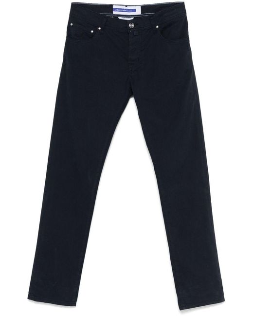 Jacob Cohen Blue Cotton Jeans for men